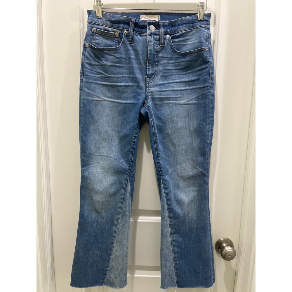 Madewell Cali Demi Boot Cut Medium Wash Denim Jeans Sz 28